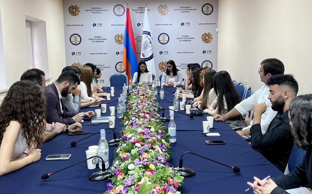 Ուսումնական այց՝ ՀՀ մարդու իրավունքների պաշտպանի գրասենյան Ուսումնական այց՝ ՀՀ մարդու իրավունքների պաշտպանի գրասենյան